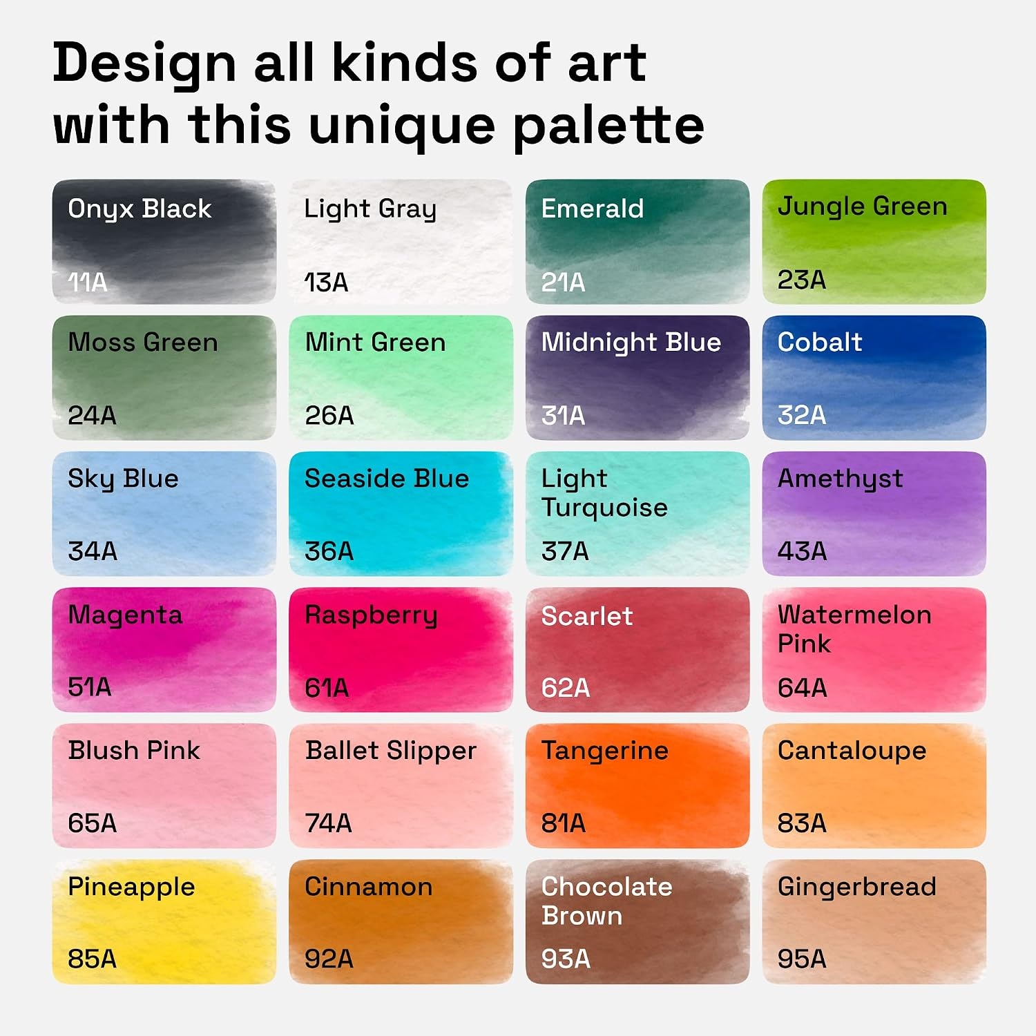 image:imageARTISTRO 24 Watercolor Markers with Flexible Paint Brush Pens for Pros amp Beginners  Consistent Smooth Bright Washable NonToxic Ideal for Coloring Calligraphy amp Manga26