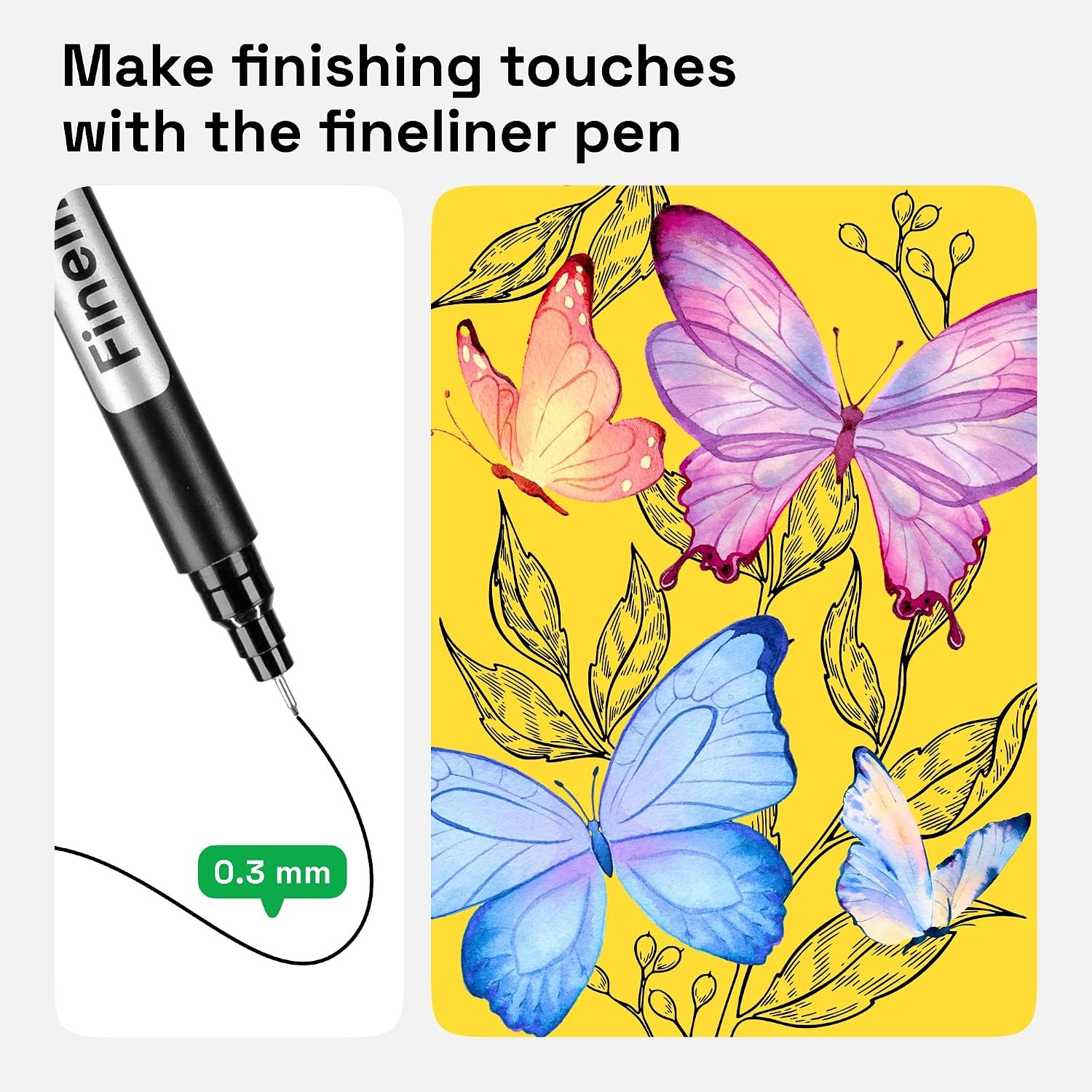 image:imageARTISTRO 24 Watercolor Markers with Flexible Paint Brush Pens for Pros amp Beginners Consistent Smooth Bright Washable NonToxic Ideal for Coloring Calligraphy amp Manga12