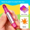 ARTISTRO 100% Washable Tempera Paint Sticks for Kids – 12 Non-toxic Paint Markers for Kids – Color Sticks with Twist Design(12 Colors)