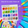 ARTISTRO 100% Washable Tempera Paint Sticks for Kids – 12 Non-toxic Paint Markers for Kids – Color Sticks with Twist Design(24 Colors)
