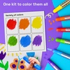 ARTISTRO 100% Washable Tempera Paint Sticks for Kids – 12 Non-toxic Paint Markers for Kids – Color Sticks with Twist Design(6 Colors)