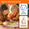 ARTISTRO 100% Washable Tempera Paint Sticks for Kids – 12 Non-toxic Paint Markers for Kids – Color Sticks with Twist Design(6 Colors)