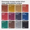 ARTISTRO 12 Glitter Paint Pens for Glass Marking – Extra-Fine Tip(Glitter)