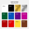 ARTISTRO 12 Glitter Paint Pens for Glass Marking – Extra-Fine Tip(Multicolor)