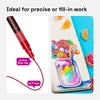 ARTISTRO 12 Glitter Paint Pens for Glass Marking – Extra-Fine Tip(Multicolor)