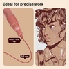 ARTISTRO 12 Glitter Paint Pens for Glass Marking – Extra-Fine Tip(Skin Tone)