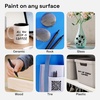 ARTISTRO 2 White Permanent Marker – Waterproof Markers for Tire, Fabric, Rocks, Glass, Ceramic, Wood, Paper – Oil Based Paint Pens – Extra-Fine Tip 0.7mm(Black)