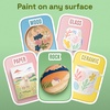 ARTISTRO 36 Mixed Colors Dual-Tip Acrylic Paint Marker Pens for Drawing(Pastel)