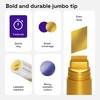 ARTISTRO 8 Metallic Poster Markers – Jumbo Markers Set with 15mm Wide Jumbo Tip for Murals, Posters, Tagging, Rock, Wood, Plastic, Leather, Metal, Fabric, Ceramic(8)