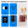 ARTISTRO Black Acrylic Paint Markers – 0.7mm Extra Fine-Tip – Set of 2(Black)