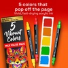 ARTISTRO Black Dual-Tip Acrylic Paint Marker Pens – Set of 5(Multicolor)