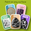 ARTISTRO Black Paint Pens – Jumbo Tips – Set of 5(Silver)