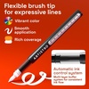 ARTISTRO Black Paint Pens – Jumbo Tips – Set of 5(White)