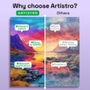 ARTISTRO Metallic Watercolor Paint Set with Palette & Brush Pens – 18 Color(100 Colors Portable Travel Limited)