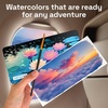 ARTISTRO Metallic Watercolor Paint Set with Palette & Brush Pens – 18 Color(168 colors Portable Travel Limited)