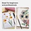 ARTISTRO Metallic Watercolor Paint Set with Palette & Brush Pens – 18 Color(48 colors Full Size)