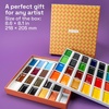 ARTISTRO Professional Watercolor Paint Set for Adults – 48 Pigment-Rich Colors, XL Pans, ASTM-I Lightfastness, High Tinting Strength Watercolor Set for Professionals made by professionals(48 Multicolors)