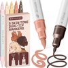 ARTISTRO 36 Mixed Colors Dual-Tip Acrylic Paint Marker Pens for Drawing(Skin Tones)