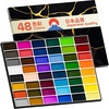ARTISTRO Professional Watercolor Paint Set for Adults – 48 Pigment-Rich Colors, XL Pans, ASTM-I Lightfastness, High Tinting Strength Watercolor Set for Professionals made by professionals(48 Multicolors)