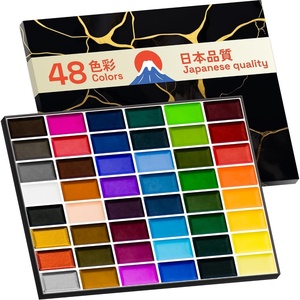 ARTISTRO Professional Watercolor Paint Set for Adults – 48 Pigment-Rich Colors, XL Pans, ASTM-I Lightfastness, High Tinting Strength Watercolor Set for Professionals made by professionals(48 Multicolors)